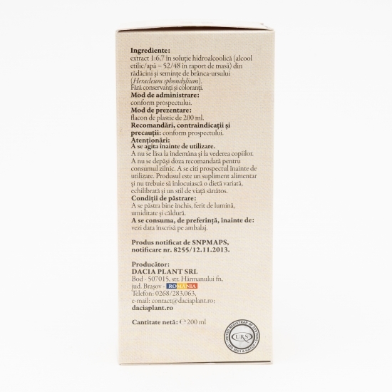 Tinctură brânca ursului 200ml