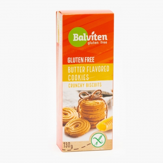 Biscuiți cu aromă de unt, fără gluten 130g