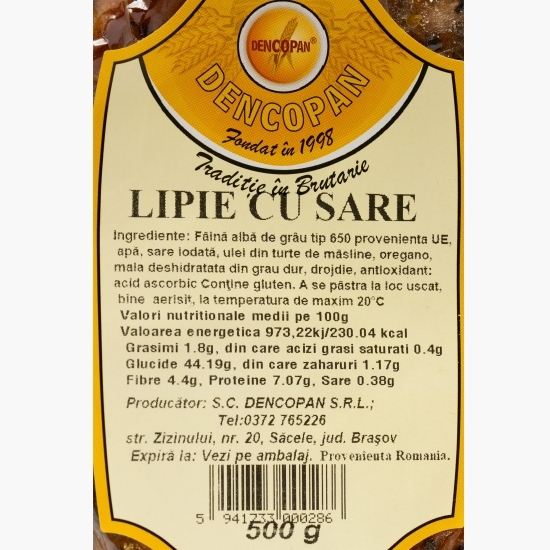 Lipie cu sare 500g