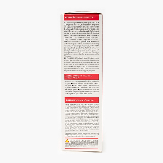 Vopsea permanentă  pentru păr Ultra 7.10 Blond bej cenușiu 100ml