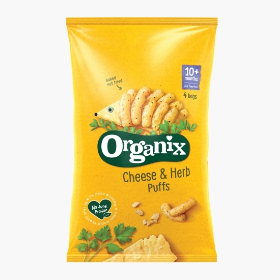 Snack eco din porumb cu brânză și pătrunjel 60g