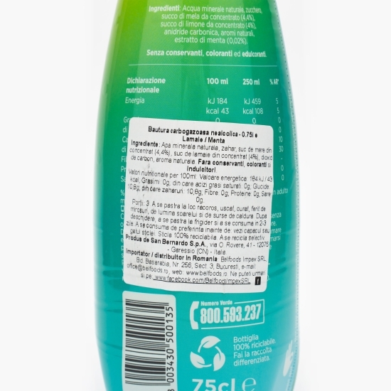 Limonadă cu lămâie și mentă 0.75l