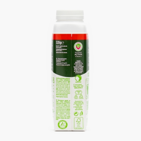 Iaurt de băut cu căpșuni și kiwi 3x320g