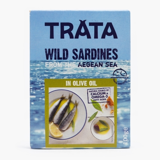 Sardine în ulei de măsline 100g