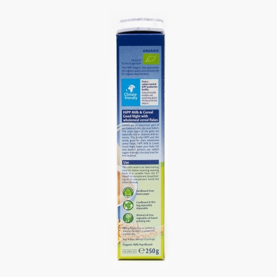 Cereale eco Noapte bună, primul biscuit al copilului +6 luni, 250g
