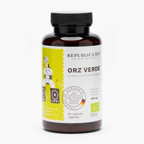 Orz verde ecologic 400mg, 90 capsule vegetale