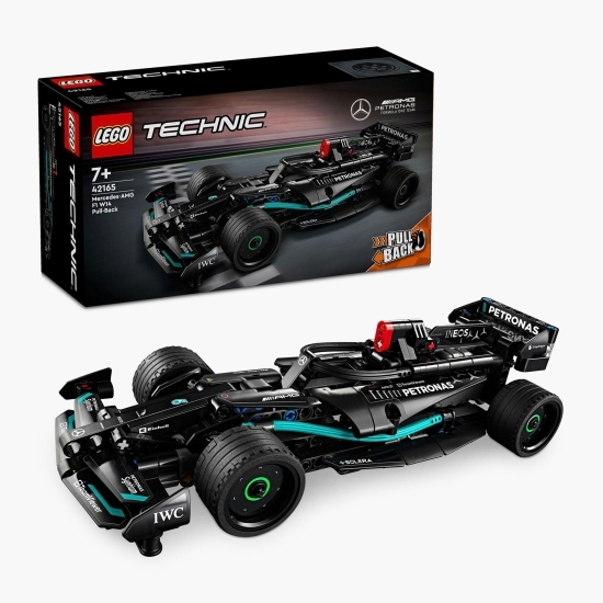 Mercedes AMG F1 W14E Performance Pull-Back, 42165 Technic, 240 piese, +7 ani