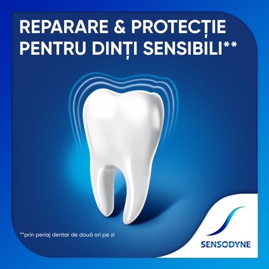 Pastă de dinți cu fluor Repair & Protect Whitening 75ml