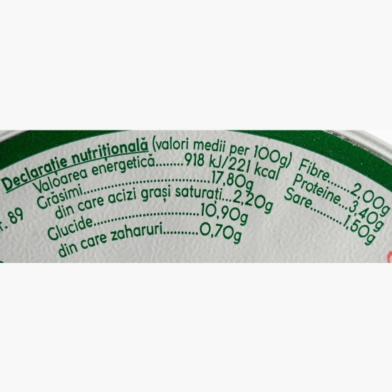 Pastă vegetală tartinabilă din linte roșie cu ardei roșu 100g