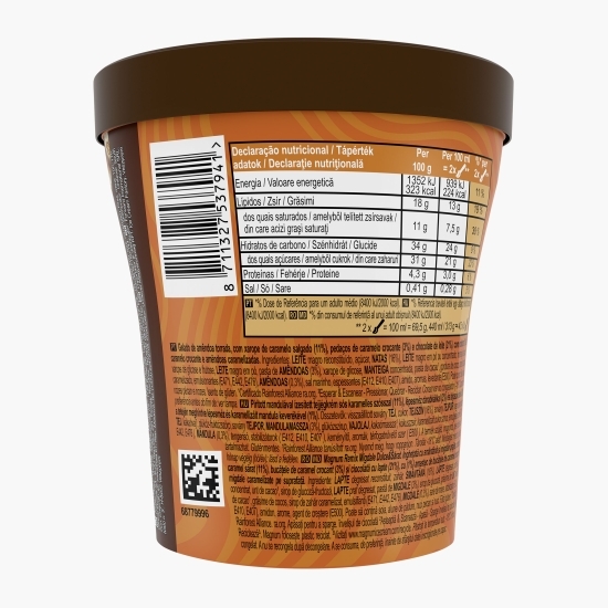 Înghețată Almond Remix Sweet & Salty 440ml