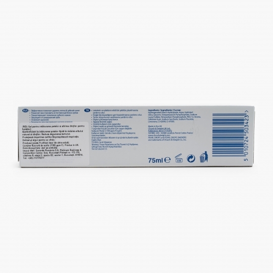 Pastă de dinți gel pentru fumători 75ml