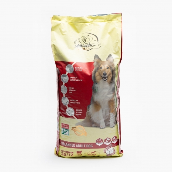Hrană uscată pentru câini, 15kg, adult