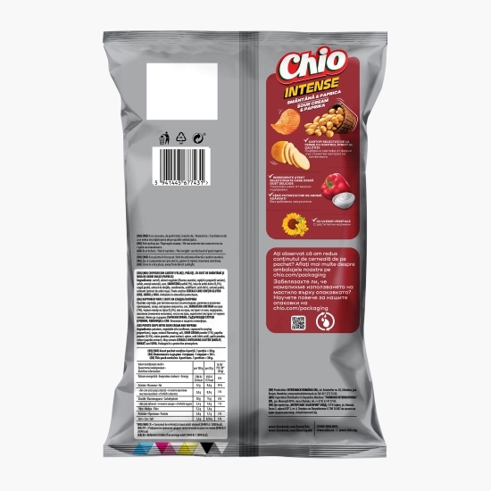 Chipsuri Intense cu paprica 120g