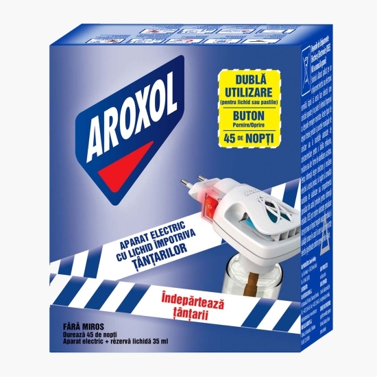 Aparat electric cu lichid împotriva tânțarilor