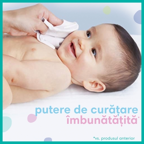 Șervețele umede pentru bebeluși Fresh Clean 6 pachete x 52 buc