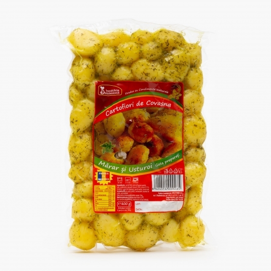 Cartofiori de Covasna cu mărar și usturoi 800g