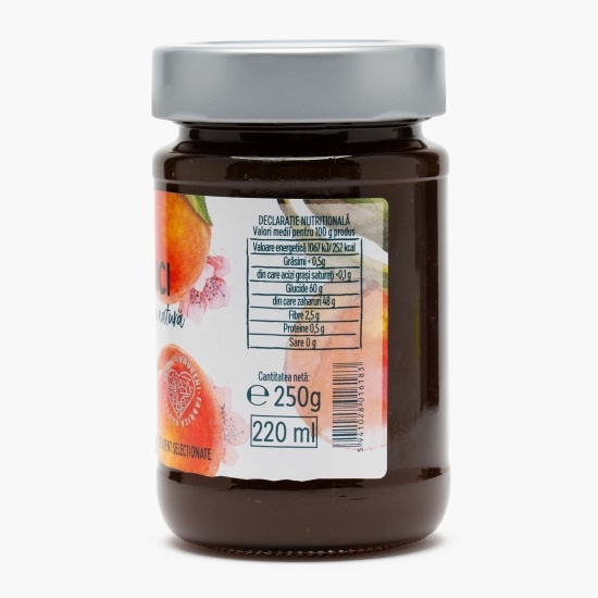 Gem de piersici, fără zahăr adăugat, 250g 