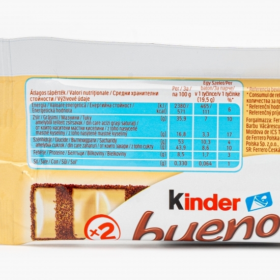 Batoane Bueno White 39g