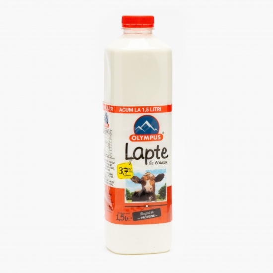 Lapte de consum 3.7% grăsime 1.5l