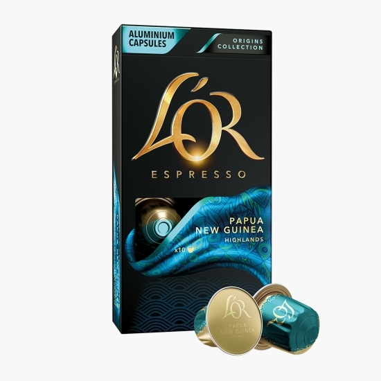 Espresso Papua Noua Guinee 10 băuturi, capsule cafea
