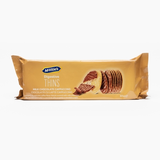 Biscuiți cu ciocolată și aromă cappuccino 93g