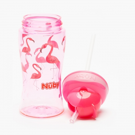 Pahar cu pai Flip It, +3 ani, 360ml