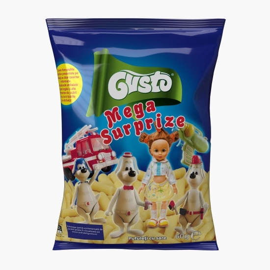 Pufuleți sare cu surprize 60g