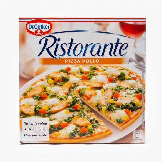 Pizza Ristorante cu pui și blat crocant 355g