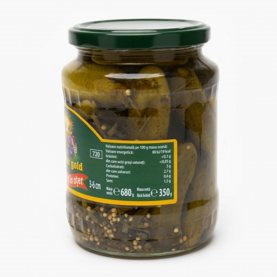 Castraveți murați în oțet 680g