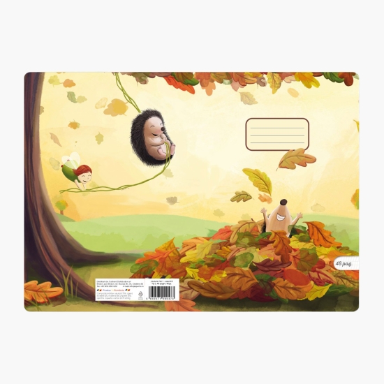 Caiet A5 Autumn fun tip 1, 24 file, 90g 