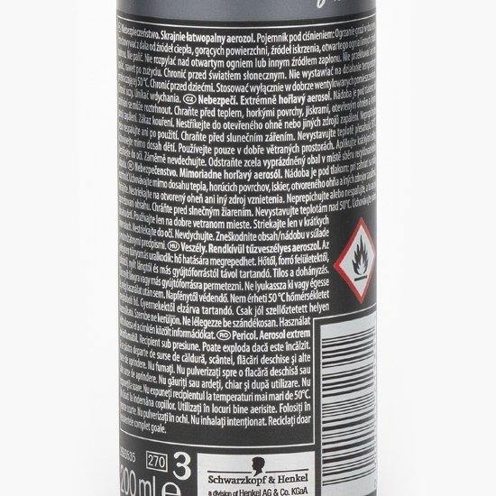 Fixativ spray pentru păr Phenomenal Matt 200ml