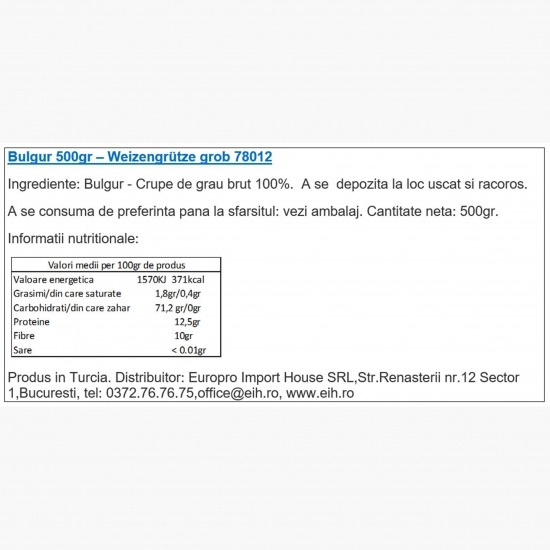 Bulgur 500g
