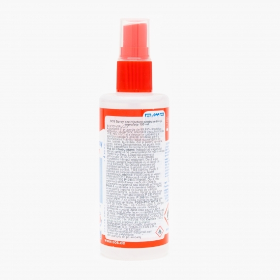 Spray dezinfectant pentru mâini și suprafețe 100ml