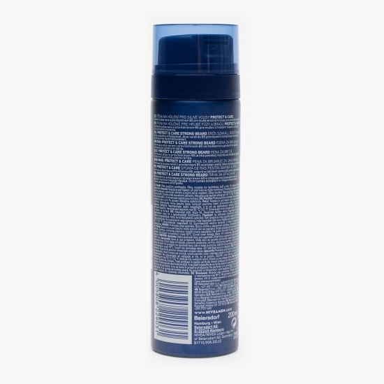 Spumă pentru ras barbă aspră, Men Protect&Care 200ml