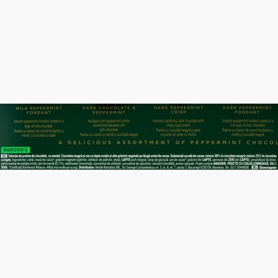 Praline asortate de ciocolată cu mentă 199g