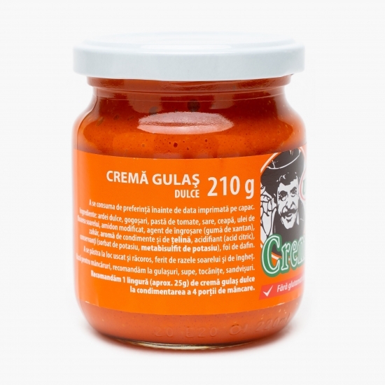 Cremă gulaș dulce 210g 