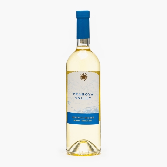 Vin alb demisec Fetească Regală, 13%, 0.75l
