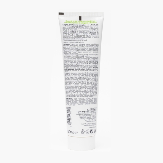 Cremă depilatoare corp Charcoal Power pentru toate tipurile de piele 150ml