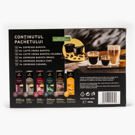 Pachet capsule cafea Cafissimo Premium Collection, 6 arome, 60 băuturi