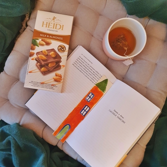 Ciocolată lapte cu migdale caramelizate 100g