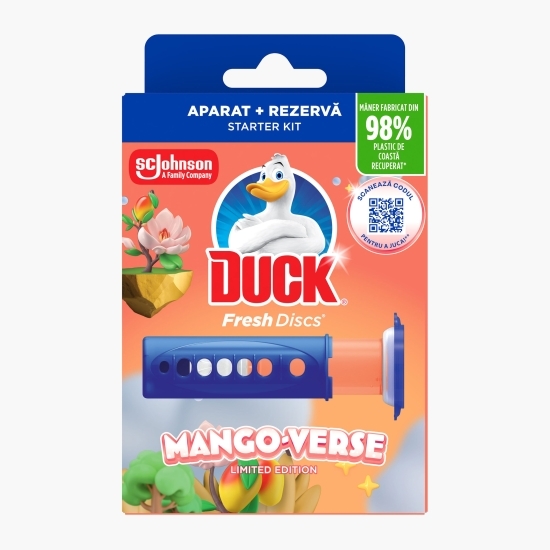 Aparat pentru curățarea toaletei Fresh Discs Mango Verse 36ml
