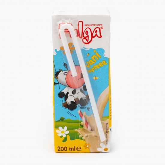 Lapte UHT cu gust de vanilie 200ml