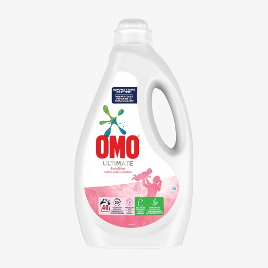 Detergent de rufe lichid Ultimate Sensitive 40 spălări 2l