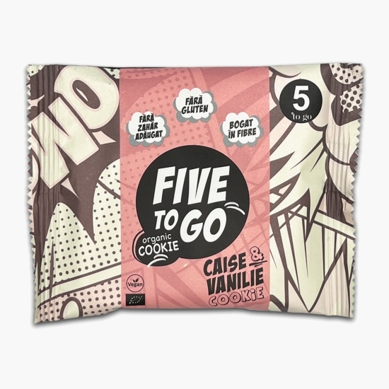 Biscuiți eco cu caise și vanilie 40g