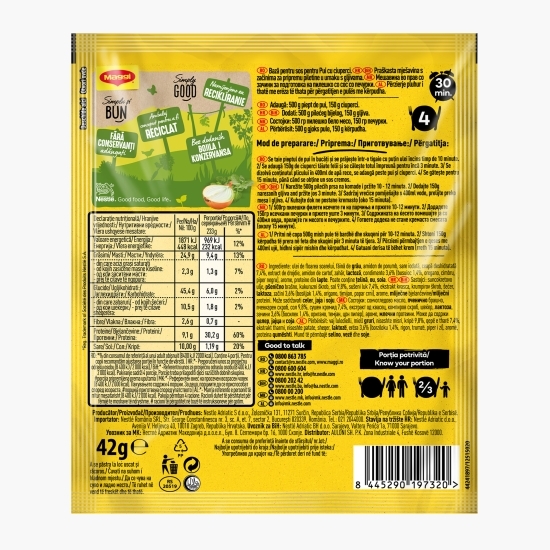 Bază pentru pui cu ciuperci Ideea Zilei 42g