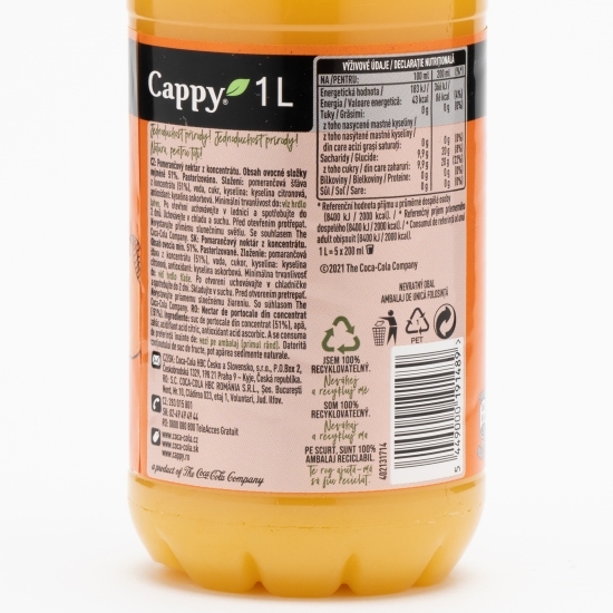 Băutură necarbogazoasă portocale 1l