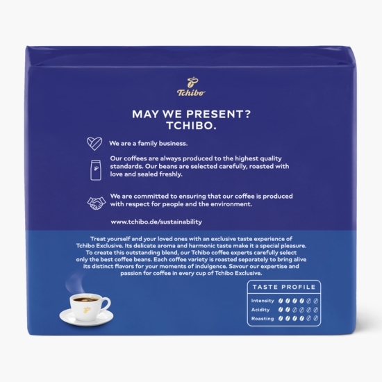 Cafea prăjită și măcinată Exclusive 2x250g 