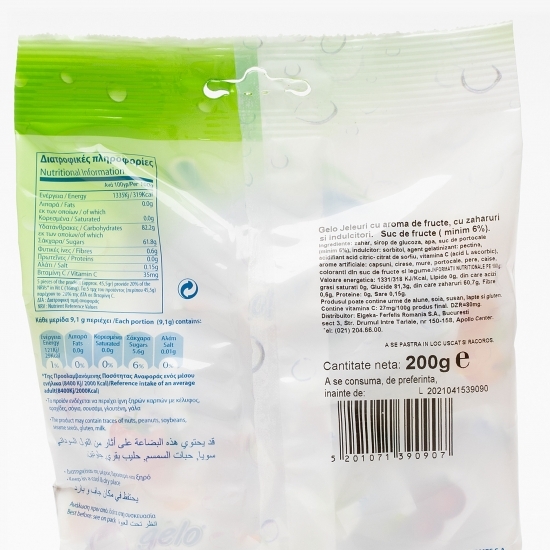 Jeleuri cu suc de fructe 200g