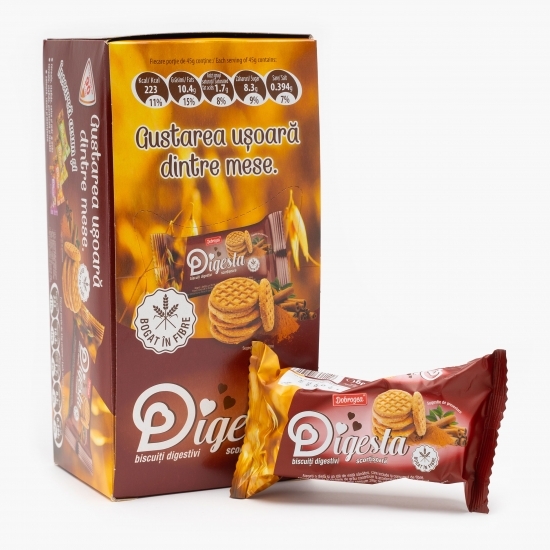 Biscuiți digestivi cu scorțișoară 900g (10 buc x 90g)
