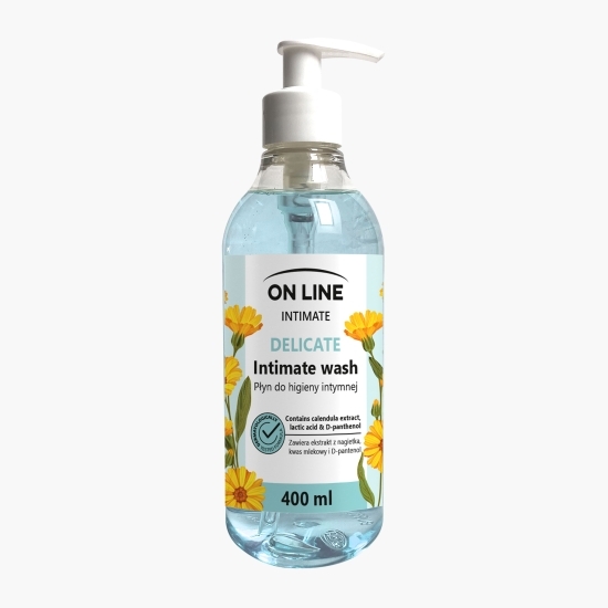 Gel pentru igiena intimă, Delicate, gălbenele 400ml 